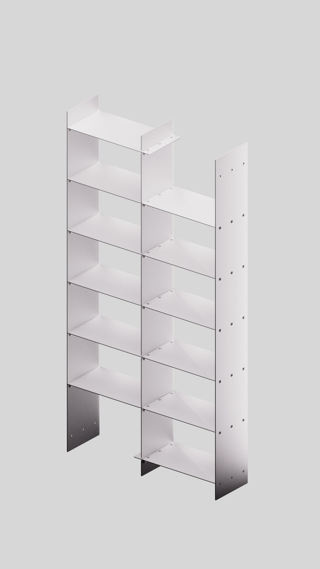 Modular bookshelf 01