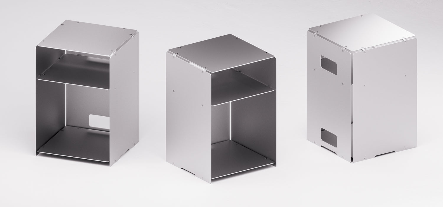 Alum Studio Side Tables 